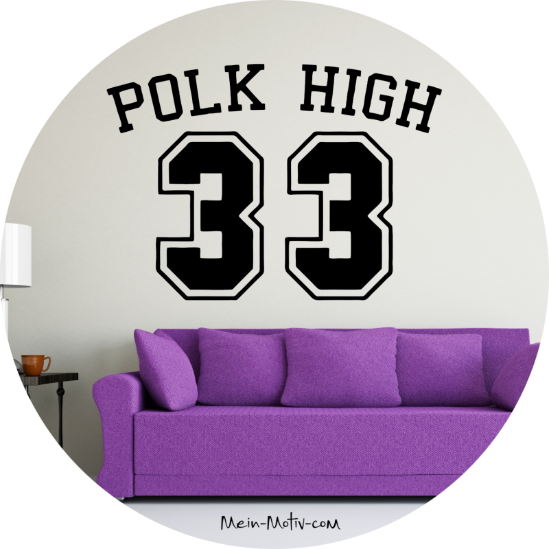 Preview: Wandtattoo 46157 Polk High 33 - Al Bundy